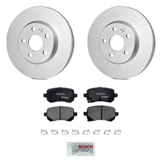 Bosch® - QuietCast™ Premium Rear Brake Kit with Ceramic Pads