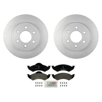 Bosch® - QuietCast™ Premium Front Brake Kit with Organic Pads