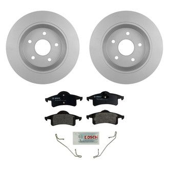 Bosch® - QuietCast™ Premium Rear Brake Kit with Organic Pads