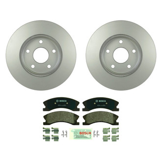 Bosch® - QuietCast™ Premium Front Brake Kit with Organic Pads