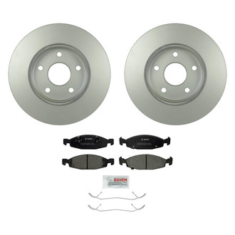 Bosch® - QuietCast™ Premium Front Brake Kit with Ceramic Pads