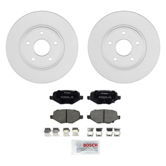 Bosch® - QuietCast™ Premium Rear Brake Kit with Ceramic Pads