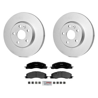 Bosch® - QuietCast™ Premium Front Brake Kit with Organic Pads