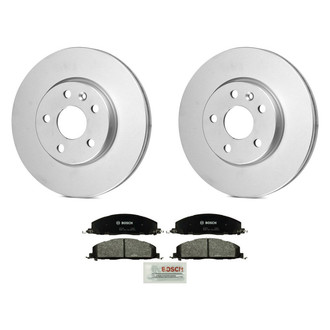 Bosch® - QuietCast™ Premium Rear Brake Kit with Organic Pads
