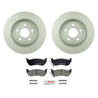 Bosch® - QuietCast™ Premium Rear Brake Kit with Ceramic Pads