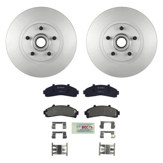Bosch® - QuietCast™ Premium Front Brake Kit with Organic Pads