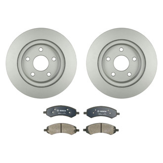 Bosch® - QuietCast™ Premium Front Brake Kit with Organic Pads