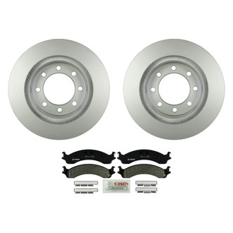 Bosch® - QuietCast™ Premium Front Brake Kit with Organic Pads