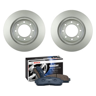 Bosch® - QuietCast™ Premium Front Brake Kit with Ceramic Pads