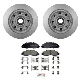 Bosch® - QuietCast™ Premium Front Brake Kit with Ceramic Pads
