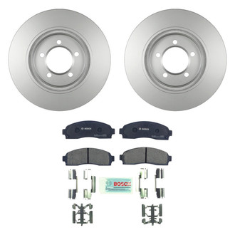 Bosch® - QuietCast™ Premium Brake Kit with Ceramic Pads