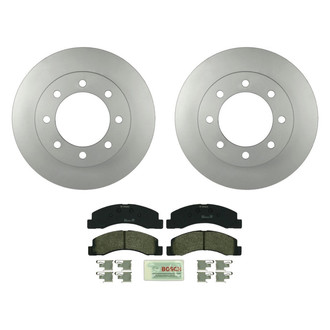 Bosch® - QuietCast™ Premium Front Brake Kit with Organic Pads