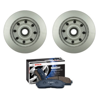 Bosch® - QuietCast™ Premium Front Brake Kit with Ceramic Pads