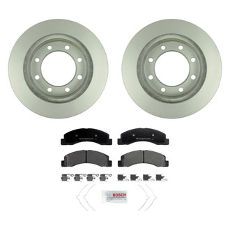 Bosch® - QuietCast™ Premium Front Brake Kit with Organic Pads