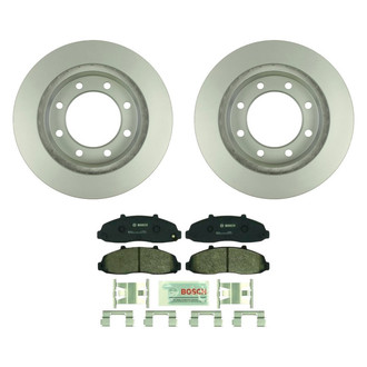 Bosch® - QuietCast™ Premium Front Brake Kit with Organic Pads