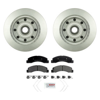 Bosch® - QuietCast™ Premium Front Brake Kit with Organic Pads