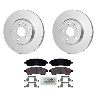 Bosch® - QuietCast™ Premium Rear Brake Kit with Organic Pads