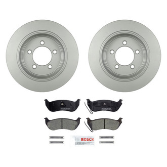 Bosch® - QuietCast™ Premium Rear Brake Kit with Ceramic Pads