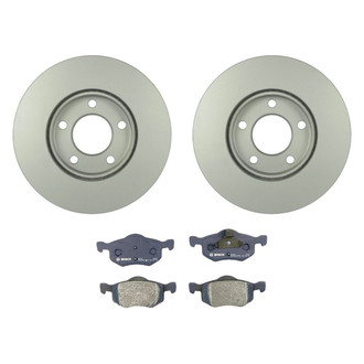 Bosch® - QuietCast™ Premium Front Brake Kit with Organic Pads
