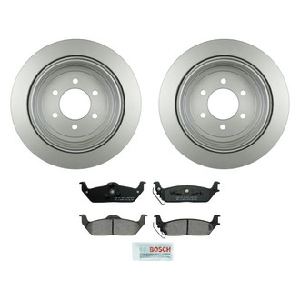 Bosch® - QuietCast™ Premium Rear Brake Kit with Ceramic Pads