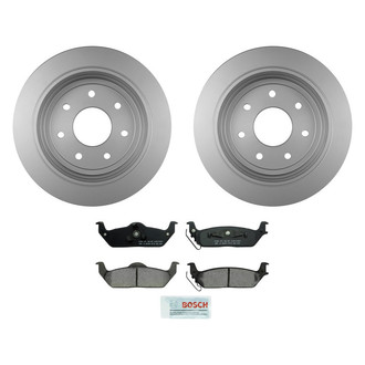 Bosch® - QuietCast™ Premium Rear Brake Kit with Ceramic Pads