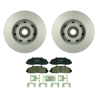 Bosch® - QuietCast™ Premium Front Brake Kit with Organic Pads