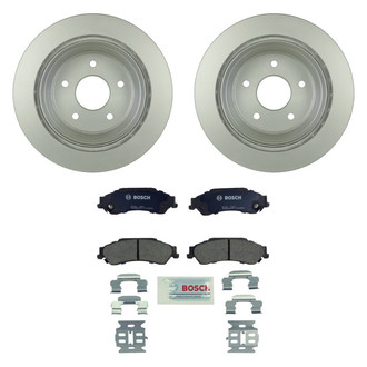 Bosch® - QuietCast™ Premium Rear Brake Kit with Ceramic Pads