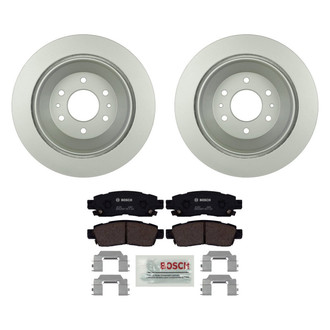 Bosch® - QuietCast™ Premium Rear Brake Kit with Ceramic Pads