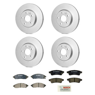 Bosch® - QuietCast™ Premium Brake Kit with Ceramic Pads