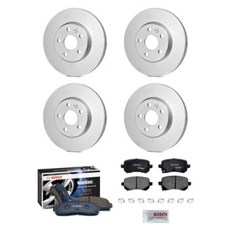 Bosch® - QuietCast™ Premium Front and Rear Brake Kit with Ceramic Pads
