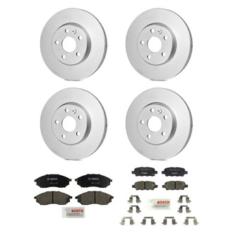 Bosch® - QuietCast™ Premium Front and Rear Brake Kit with Ceramic Pads