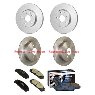 Bosch® - QuietCast™ Premium Brake Kit with Ceramic Pads