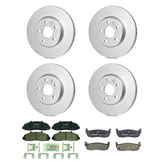 Bosch® - QuietCast™ Premium Brake Kit with Organic Pads