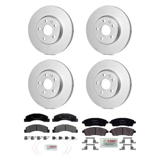 Bosch® - QuietCast™ Premium Brake Kit with Organic Pads