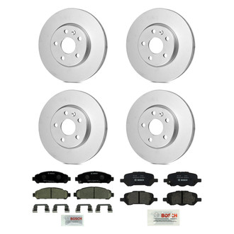 Bosch® - QuietCast™ Premium Brake Kit with Ceramic Pads