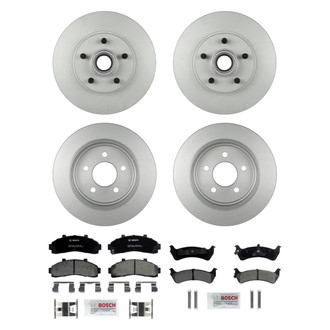 Bosch® - QuietCast™ Premium Brake Kit with Ceramic Pads