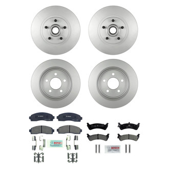 Bosch® - QuietCast™ Premium Brake Kit with Ceramic Pads
