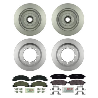 Bosch® - QuietCast™ Premium Brake Kit with Organic Pads
