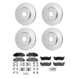 Bosch® - QuietCast™ Premium Brake Kit with Ceramic Pads