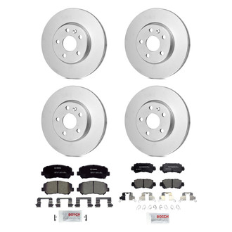 Bosch® - QuietCast™ Premium Brake Kit with Ceramic Pads