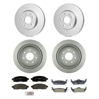 Bosch® - QuietCast™ Premium Brake Kit with Organic Pads