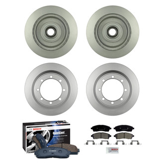 Bosch® - QuietCast™ Premium Brake Kit with Ceramic Pads