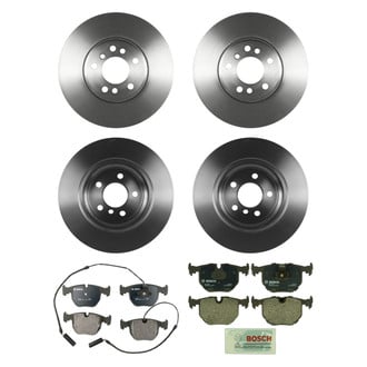 Bosch® - QuietCast™ Premium Front and Rear Brake Kit with Organic Pads