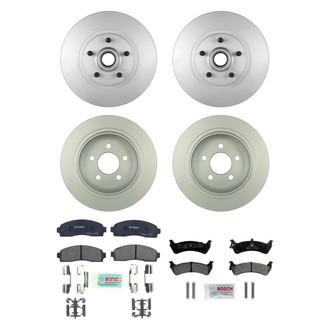 Bosch® - QuietCast™ Premium Brake Kit with Ceramic Pads