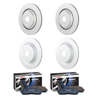 Bosch® - QuietCast™ Premium Brake Kit with Ceramic Pads
