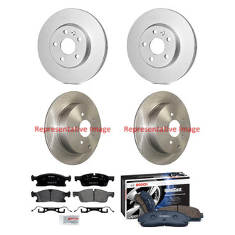 Bosch® - QuietCast™ Premium Brake Kit with Ceramic Pads