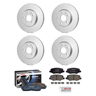 Bosch® - QuietCast™ Premium Brake Kit with Ceramic Pads