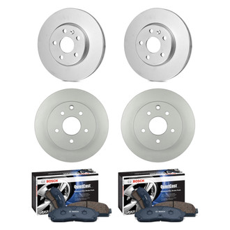 Bosch® - QuietCast™ Premium Front and Rear Brake Kit with Ceramic Pads