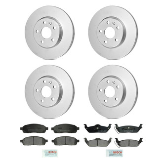 Bosch® - QuietCast™ Premium Brake Kit with Ceramic Pads