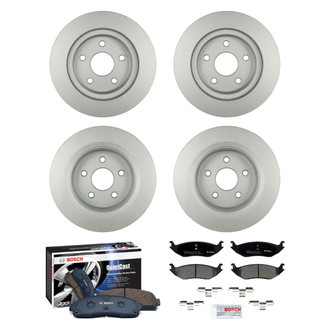 Bosch® - QuietCast™ Premium Brake Kit with Ceramic Pads